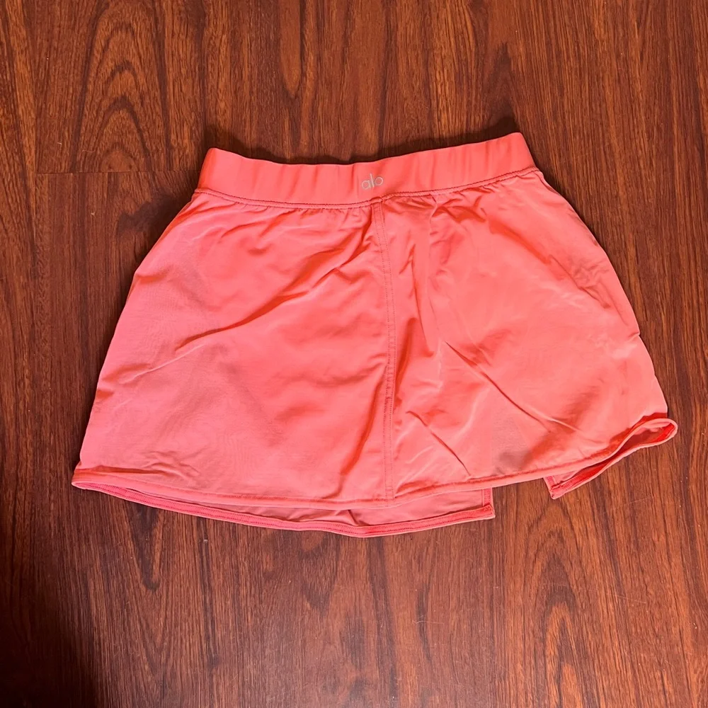 ALO Yoga Coral Mini Tennis / Pickleball Skirt
